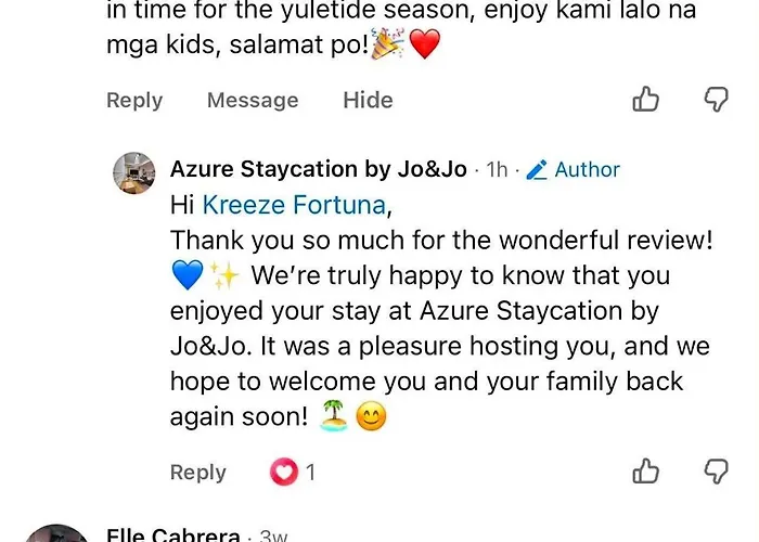 Apartment Azure Staycation By Jo&jo- Space, Comfort, And A Better For Families And Groups Near Airport, Moa, Beside Sm Bicutan *