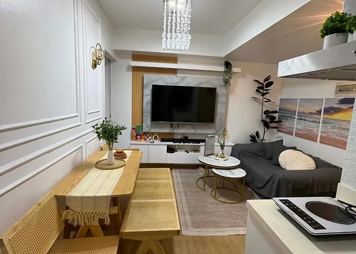 Azure Staycation By Jo&jo- Space, Comfort, And A Better For Families And Groups Near Airport, Moa, Beside Sm Bicutan Apartment *